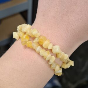 Armband med Gul Kalcit